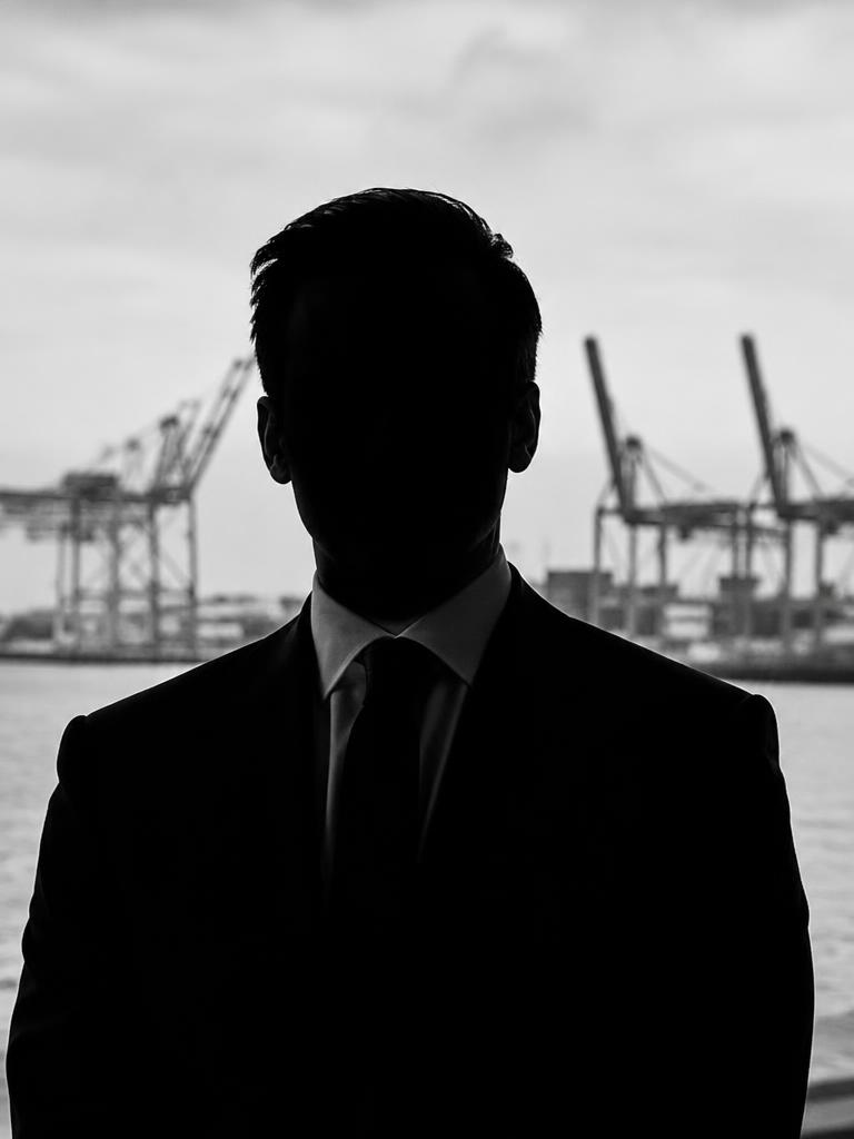 Specimen executive portrait framing